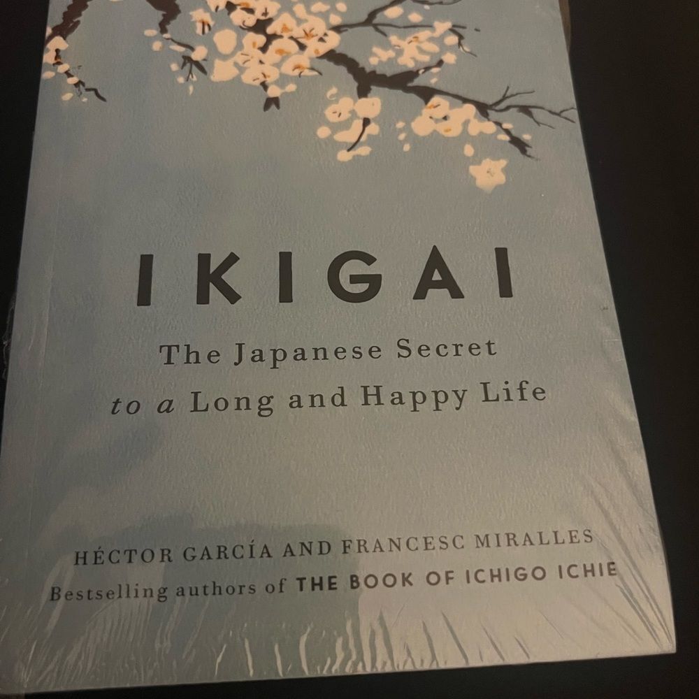 Ikigai Book - Blue Cover